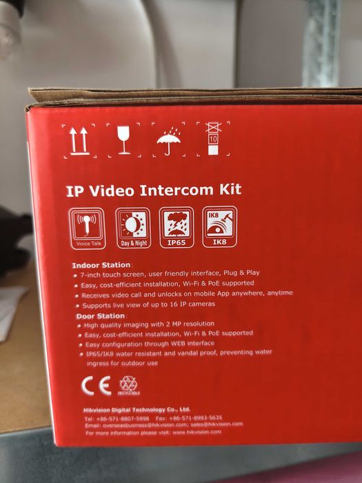Kit Videointerfon IP Hikvision - NOU