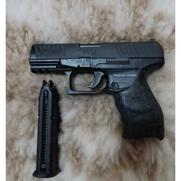 Pistol airsoft Walther PPQ M2 metal greengas modificat full automat