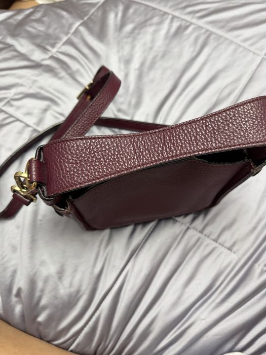 Продам кожаную сумку италья