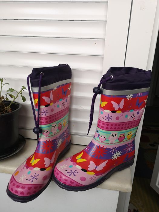 Cizme  ploaie unicorn curcubeu pantofi barefoot ricosta Primigi tikki