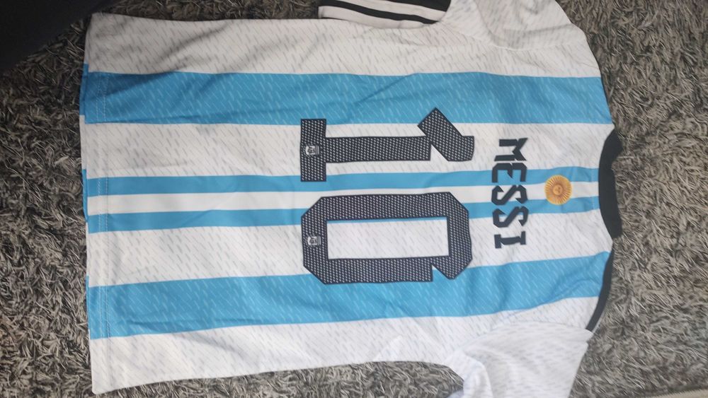 Ново детско-юношески костюмче Messi 10 Аржентина