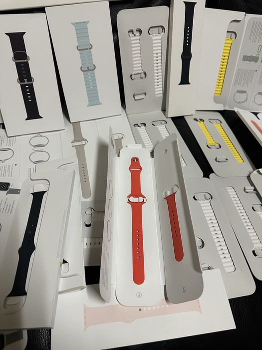 Curele Apple Ocean Starlight Midnight Milanese Spicy Orange Light Pink