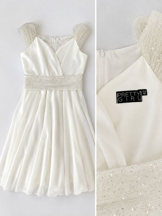 Rochie elegantă Pretty Girl – mărimea 42 – stare impecabilă