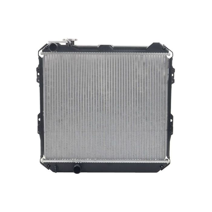 Radiator racire Toyota Hilux, 08.1988-07.1997, Vw Taro, 04.1989-03.1997 Motor 2,4 D 61kw Diesel, tip climatizare Cu/fara AC, cutie Manuala; diametru intrare/iesire 35/35mm, dimensiune 530x450x45mm, Cu lipi