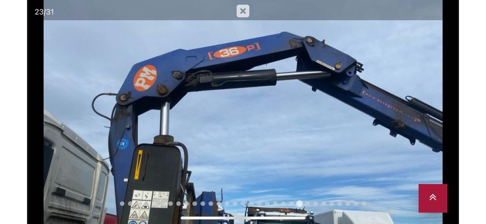 Man 26-400 Platforma + Macara