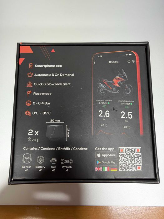 Senzori presiune motocicleta RIDEET TMPS PRO