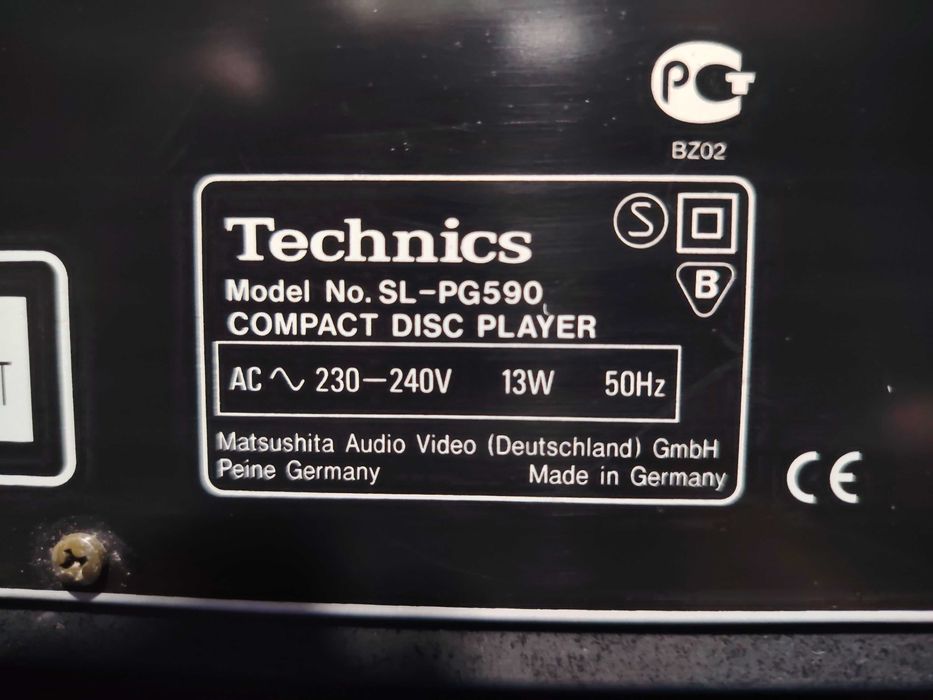 TECHNIS SL-PG590 Compact Disc Player CD player cu telecomanda Technis.