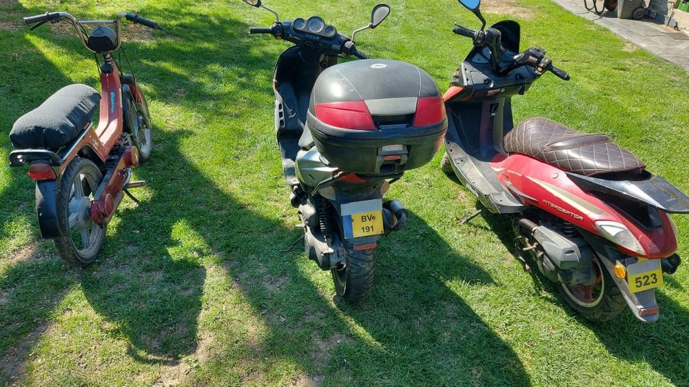 Scutere de vanzaré 80 cm in acte de 50. Carte identitate