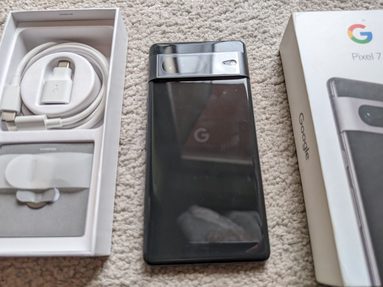 Google Pixel 7 Obsidian Black 128GB Stare Foarte Buna Floresti • OLX.ro