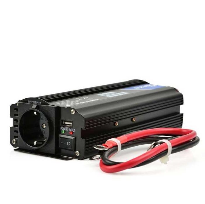 Инверторен преобразувател на напрежение GEKO G17007, 24V/230V, 800/1600W