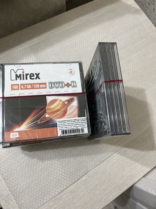 DVD+R диски  MIREX