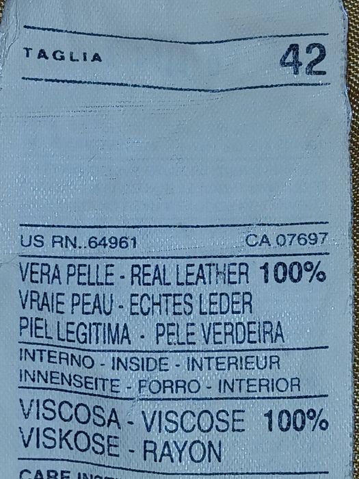 United Colors of Benetton- fusta piele intoarsa naturală