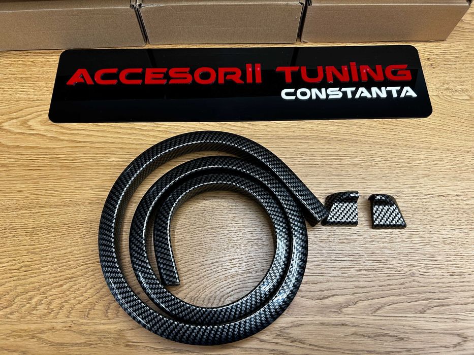 Eleron Universal Samurai Carbon / Negru 150cm Logan Megane Bmw Audi