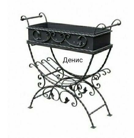 Мангал шашлычницу барбекю смокер гриль очаг казан художественная ковка