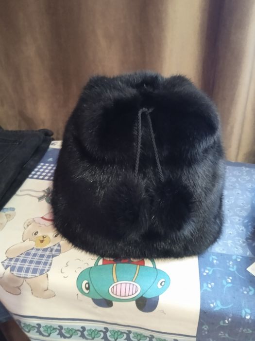 Норковая шапка новая