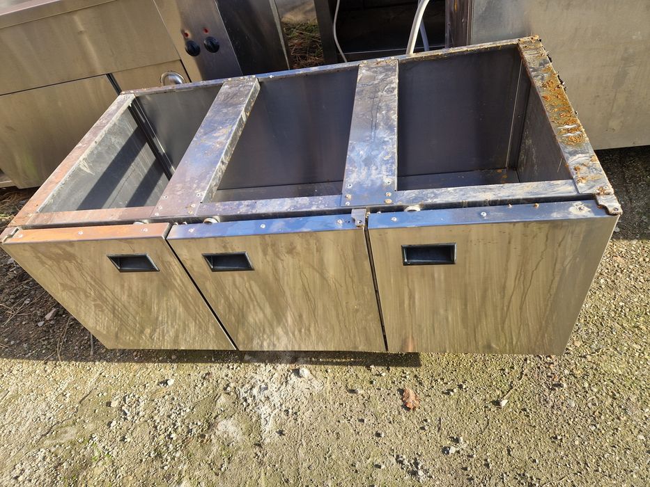 Aragaz cu banc de putere, arzătoare mari