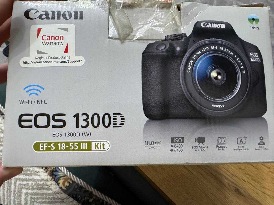 Зеркальная камера Canon EOS 1300D