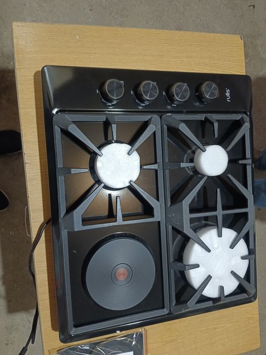 Газ панел янги 60 см 3 та газ 1 та ток