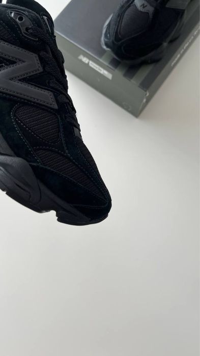 New Balance 9060 “Triple Black Suede”