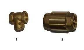 Обратный клапан / Обратный клапан с двумя заслонками