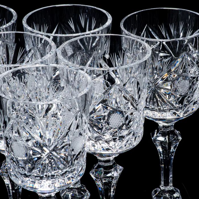 Хрустальные кубки из СССР