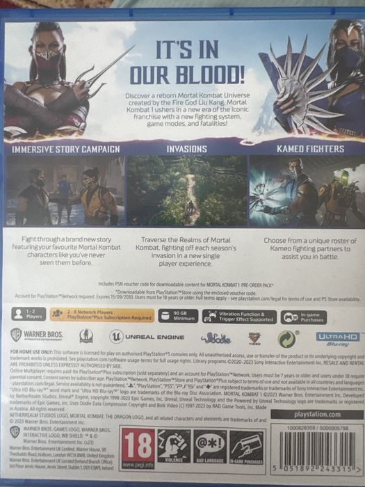 Mortal combat 1 2025