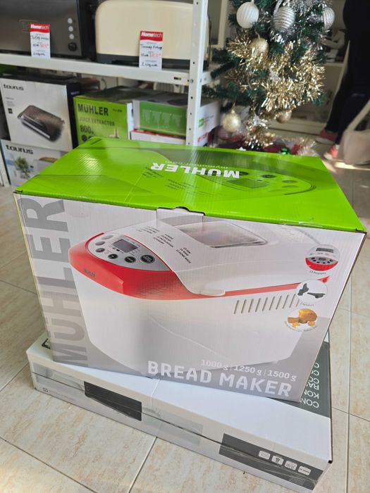 Нова Хлебопекарна Muhler - MBM-1502, 850W, 15 програми