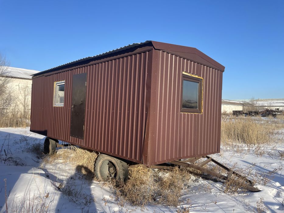 Бытовой вагон оборудованный для жилья