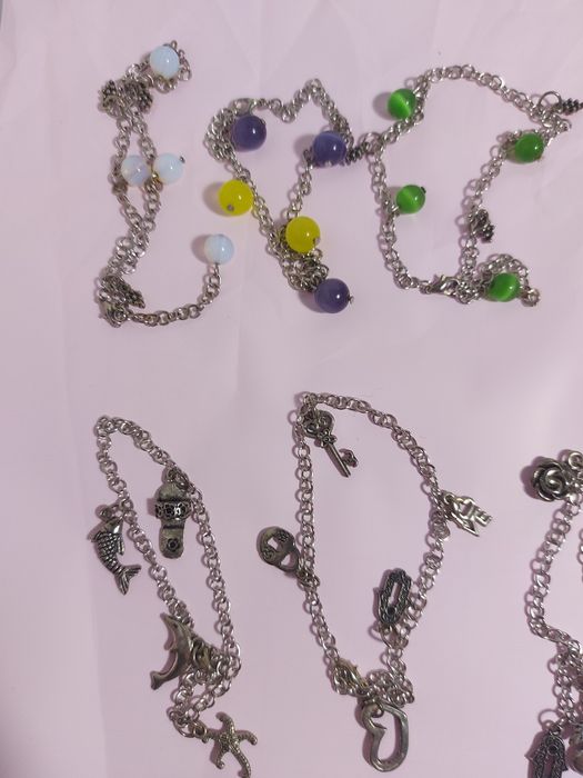 Браслеты украшения на ноги.