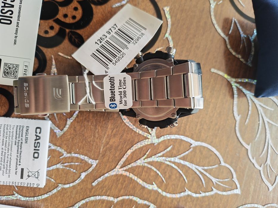 CASIO EDIFICE Smartwatch ECB-2000D-1AEF Solar Neo-Display 48mm