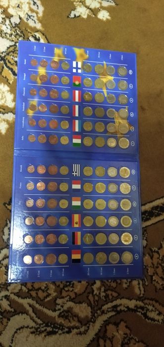 Коллекция евро монет