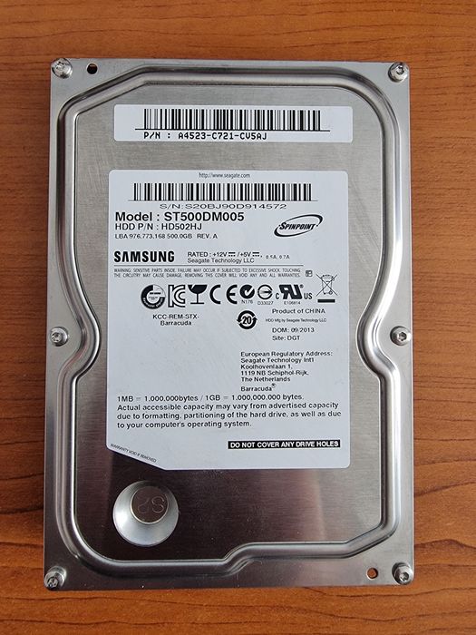 Vand hdd Samsung/ seagate