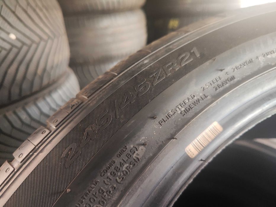 4бр.летни гуми 245/45/21 Hankook