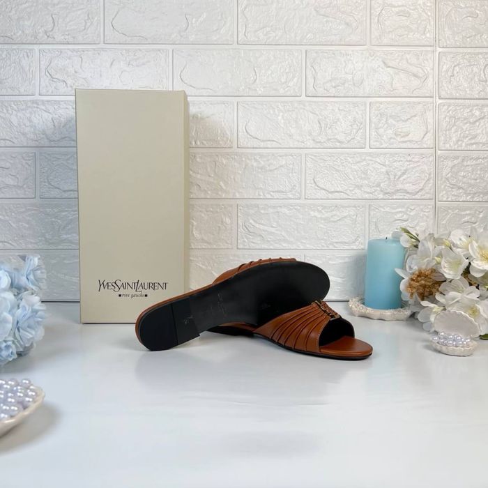 Papuci Yves Saint Laurent Piele Naturala