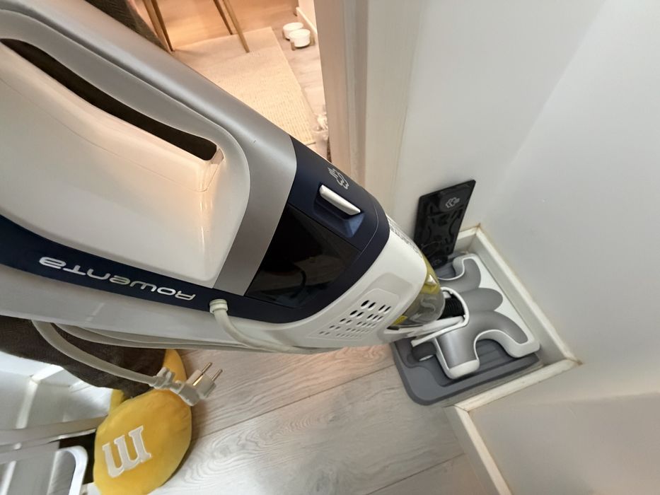 Aspirator vertical Rowenta cu abur si accesorii