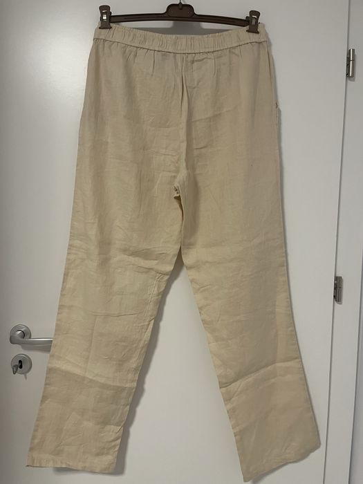 Nepurtati, pantaloni din in 100%