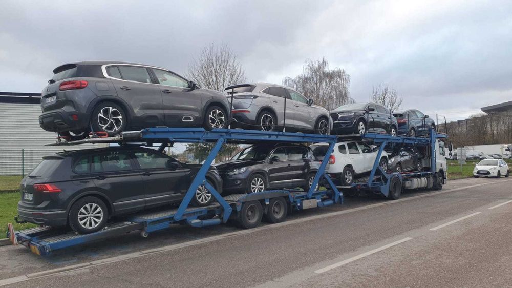 Platforma pentru transport auto Daf CF 360