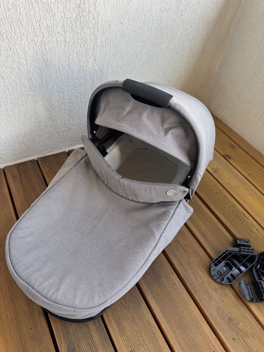 Landou Cybex Cot S Gri + adaptori