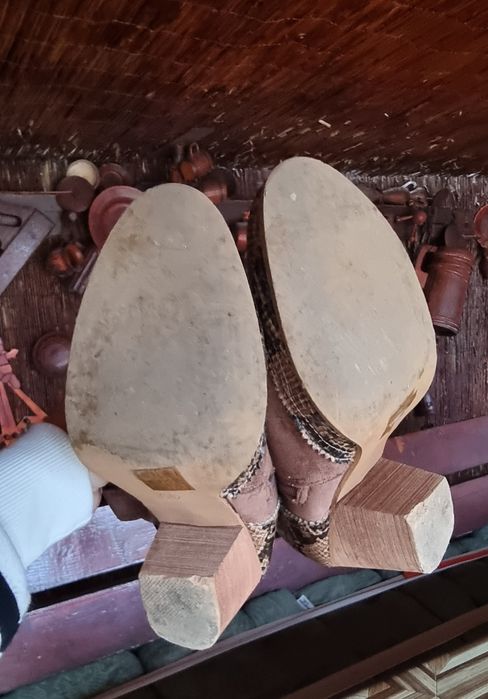 Ghete dama animal print