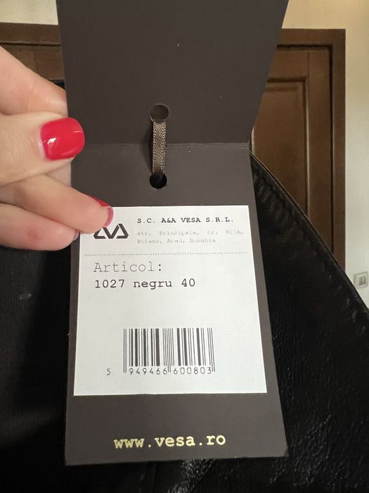 Trench piele naturala M (40) VESA