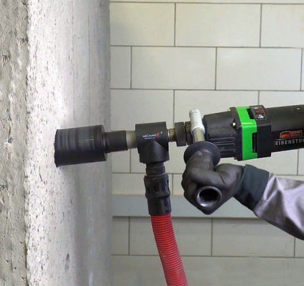 Алмазное сухое бурение