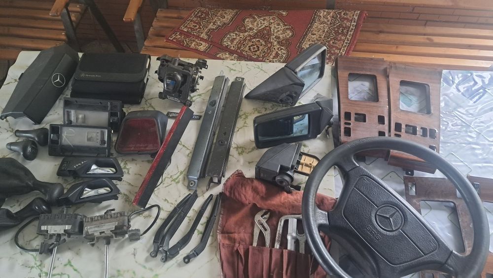 Мерс.124 Зеркала боковые.дорест.