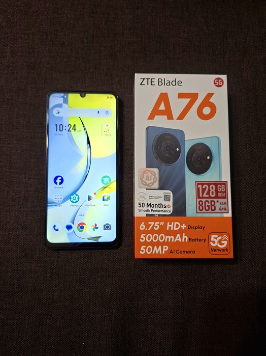 Телефон  ZTE A76 5G 128 GB