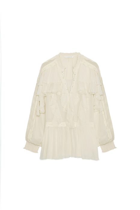 Zara уникална риза нова XS