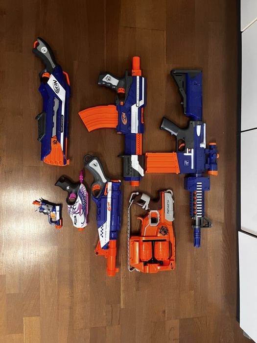 Игрушечные пистолеты, винтовки Nerf б/у