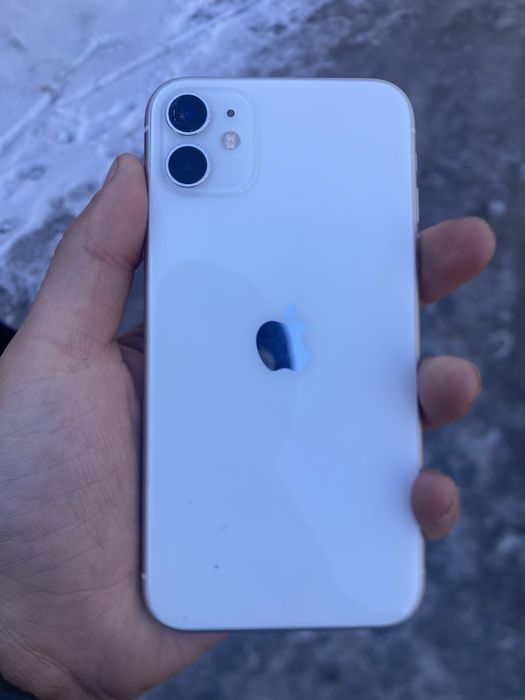 Айфон 11 белом цвете