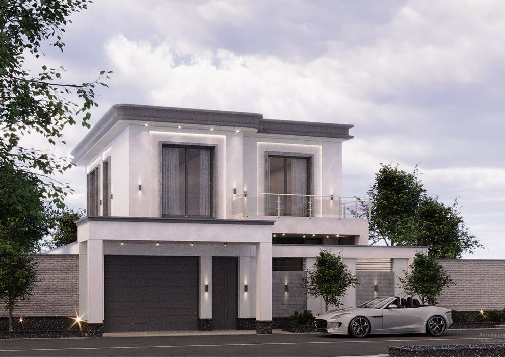 Евродом 2.6 сот под ключ уч кахрамон хожи ота