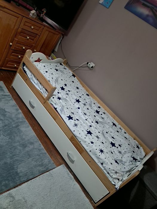 Голямо единично детско легло 180/80см