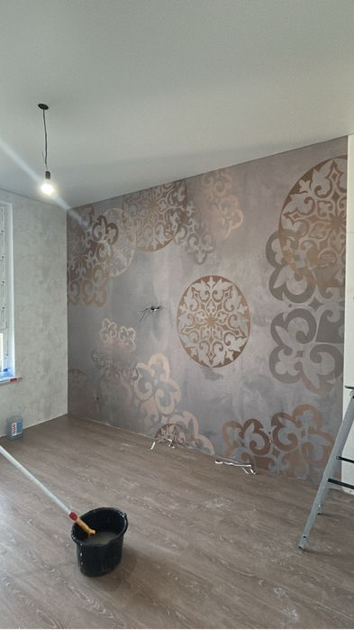 ПОКЛЕЙКА Обоев Галтель