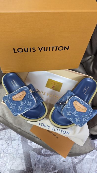 Дамски чехли  Louis Vuitton